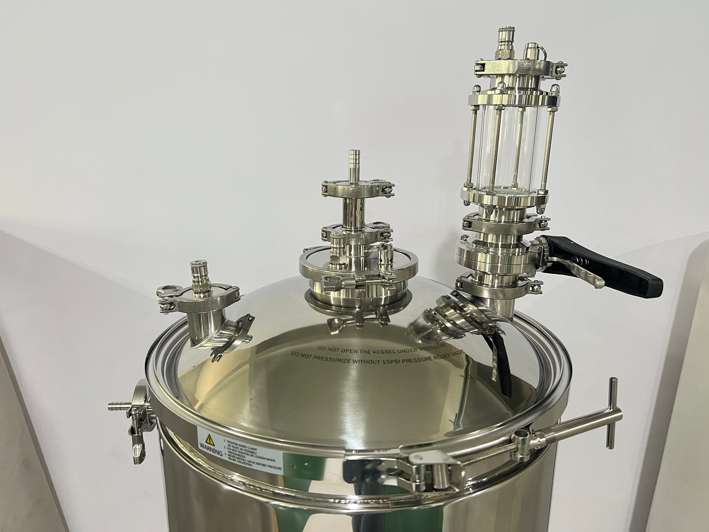 PFD55L Jacketed Conical Fermenter (Standard configuration)