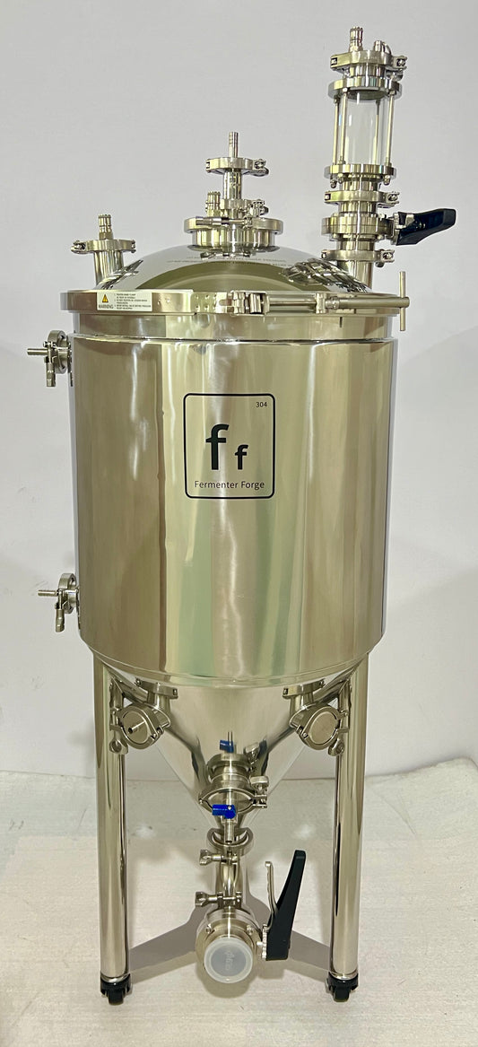 PFD55L Jacketed Conical Fermenter (Standard configuration)